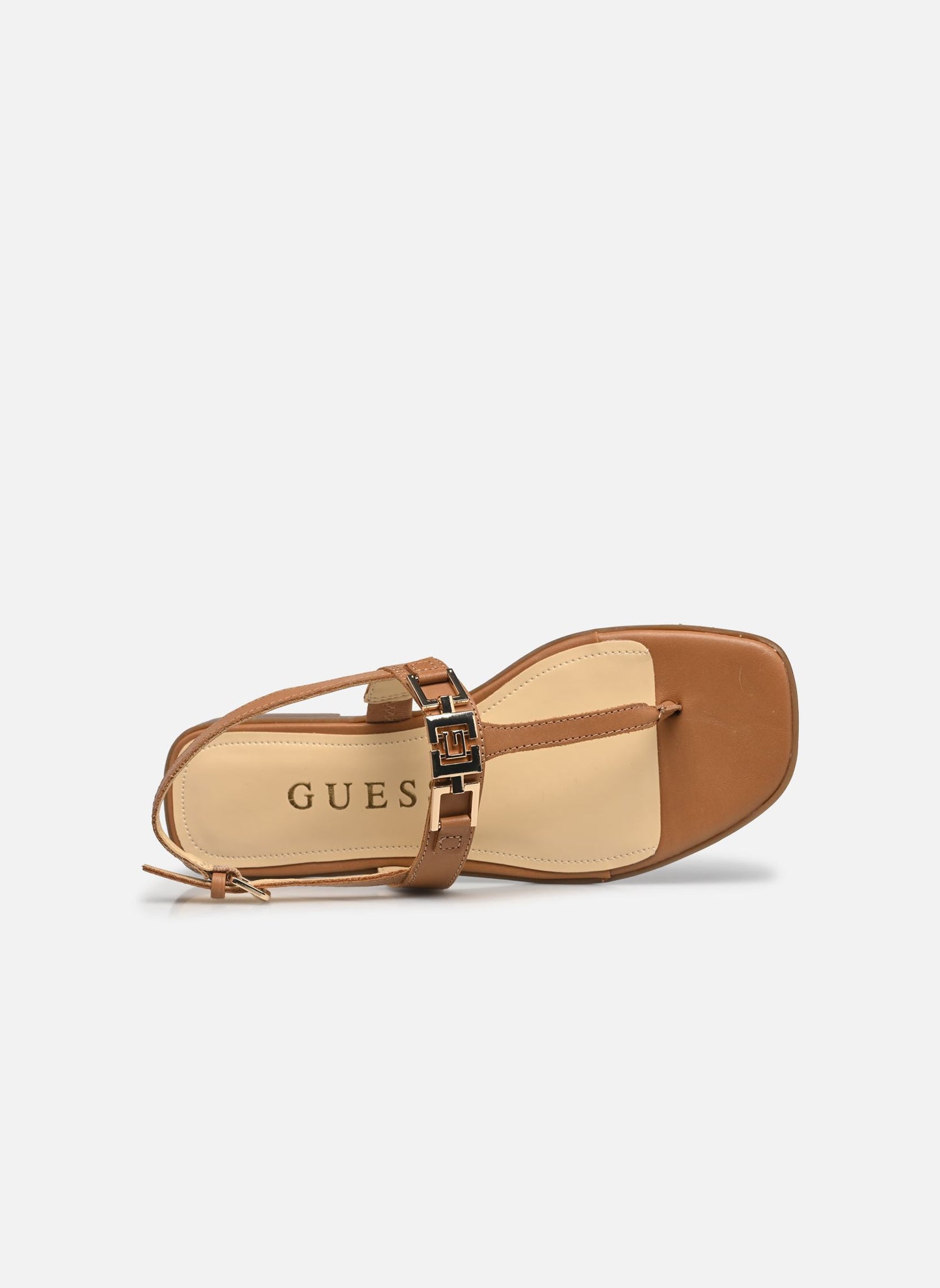 Guess - Infradito in vera pelle Col. Tan