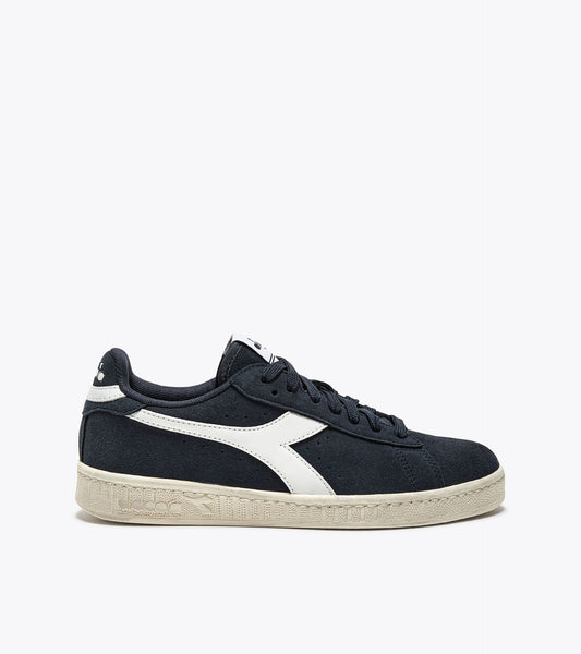 DIADORA GAME L LOW SUEDE WAXED BLUE PROFONDO