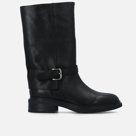 Bruno Premi - Leather boot with buckle